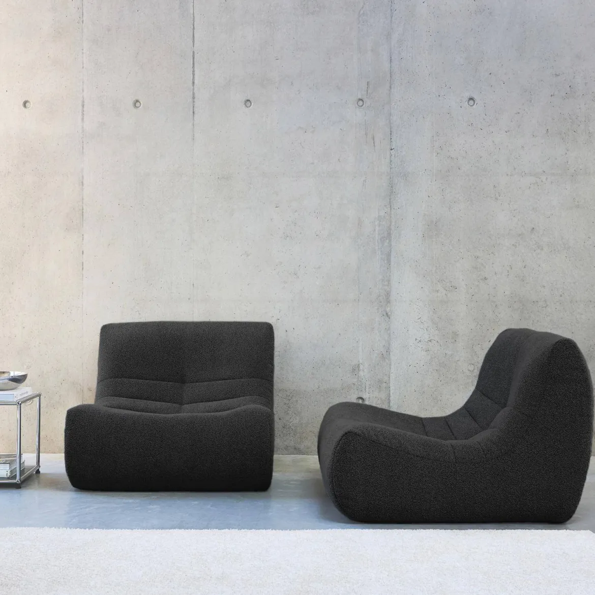Divano modulare boucle, 2 posti