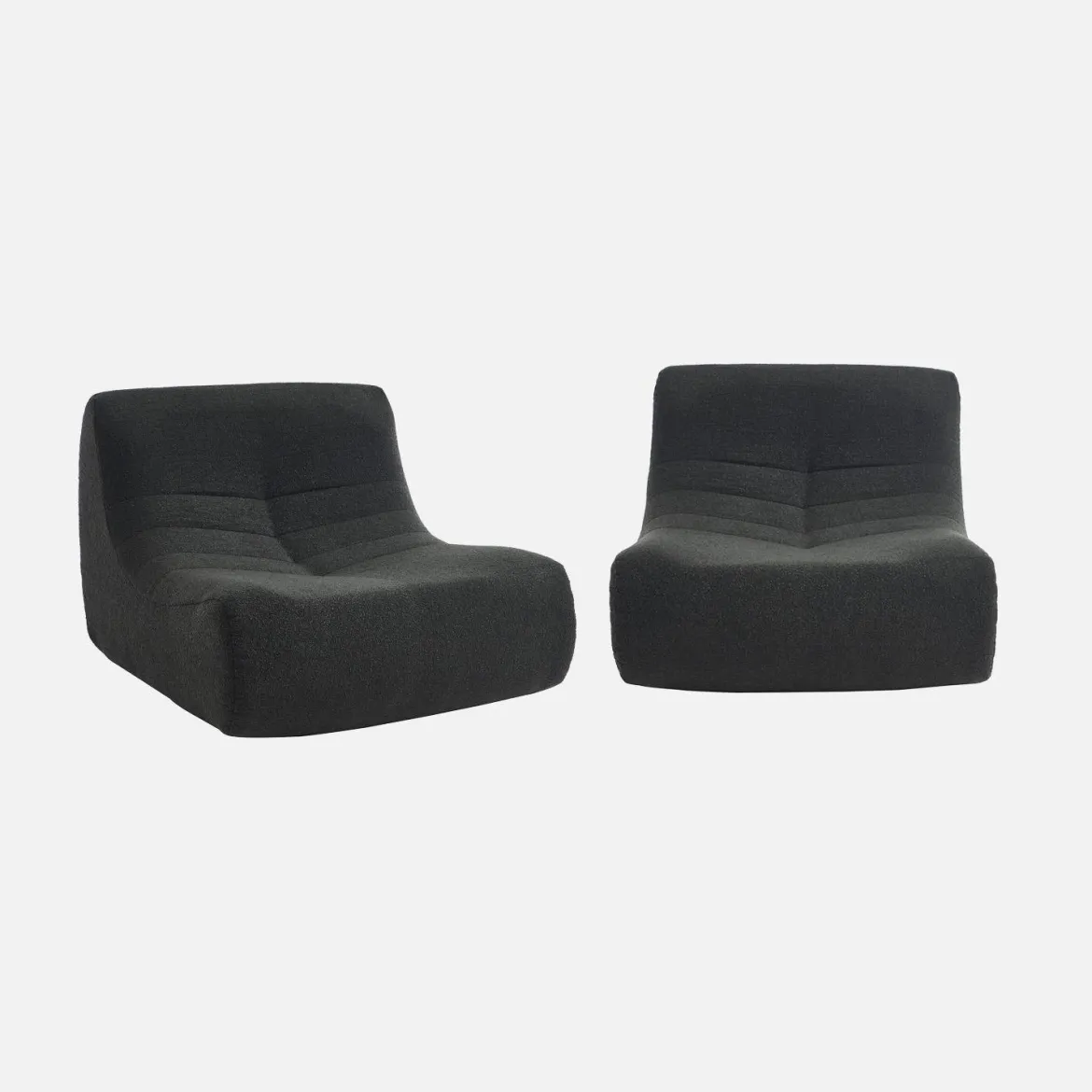 Divano modulare boucle, 2 posti