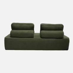 Divano modulare in bouclé, 4 posti