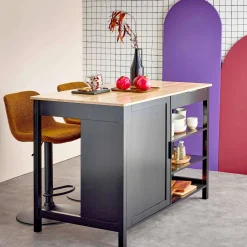 Isola da cucina 3 in 1, 120cm