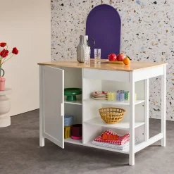 Isola da cucina 3 in 1, 120cm