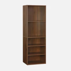 Kit armadio modulare decorazione legno 4 elementi