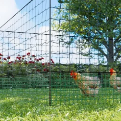 Kit di recinzione in rete modulare per galline