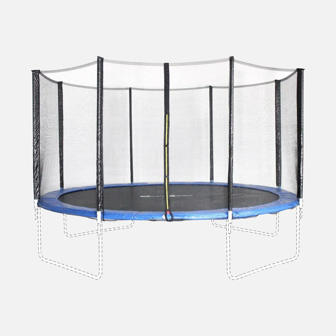 Kit ricambio rete protezione trampolino