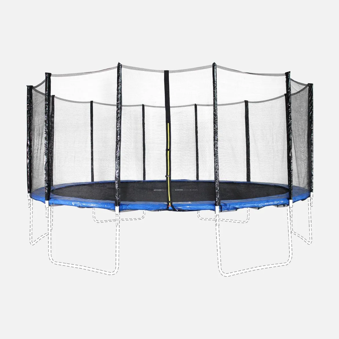 Kit ricambio rete protezione trampolino