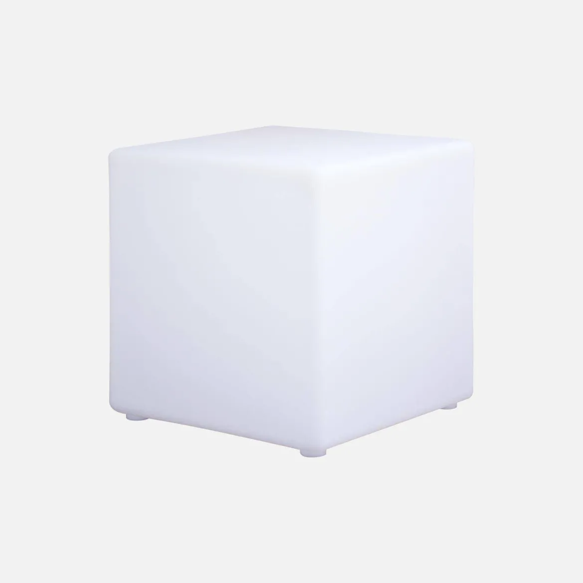 Lampada a cubo LED colore bianco con batteria ricaricabile