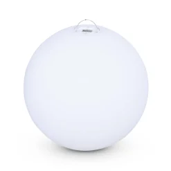 Lampada a sfera LED luce bianca con batteria ricaricabile