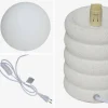 Lampada di ceramica maculata da interno