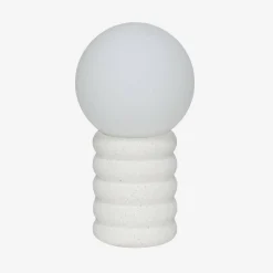 Lampada di ceramica maculata da interno