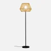 Lampada effetto rattan, 150cm