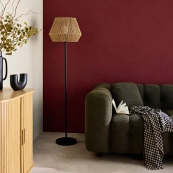 Lampada effetto rattan, 150cm