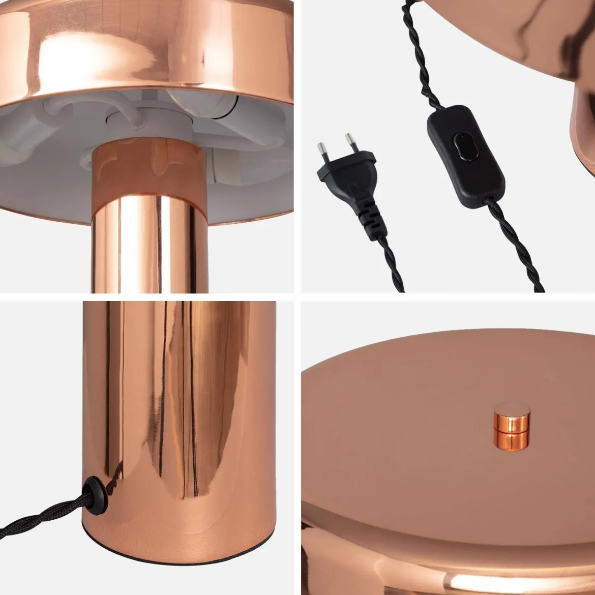 Lampada in metallo, 30cm