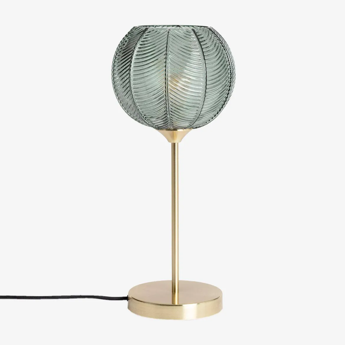 Lampada in metallo e vetro, 20cm