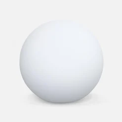 Lampada a sfera LED luce bianca con batteria ricaricabile