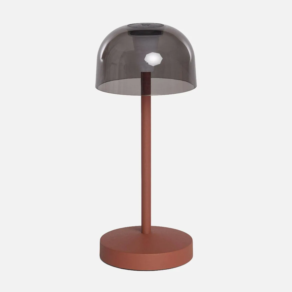 Lampada da tavolo da interno/esterno in metallo