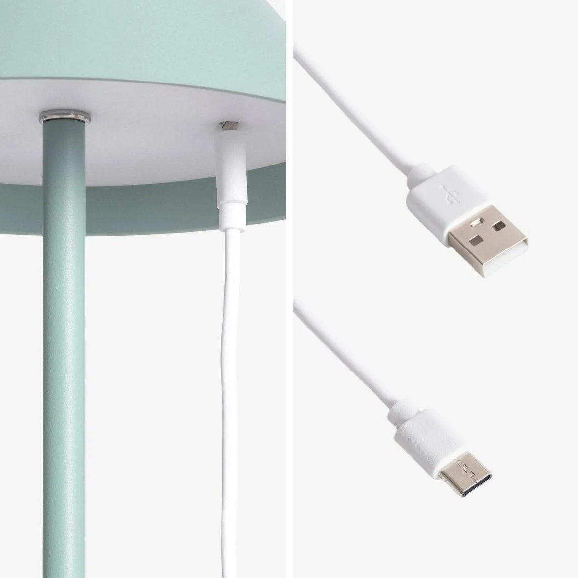 Lampada da tavolo LED senza fili, 135cm