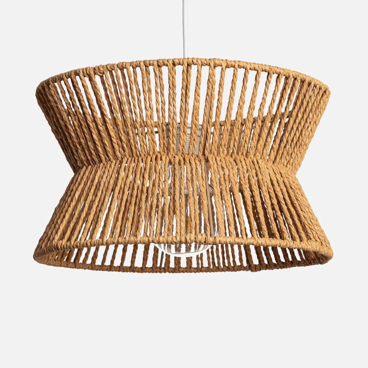 Lampade sospensione interna in rattan sintetico, 35cm