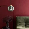 Lampade sospesa in metallo e vetro, 20cm
