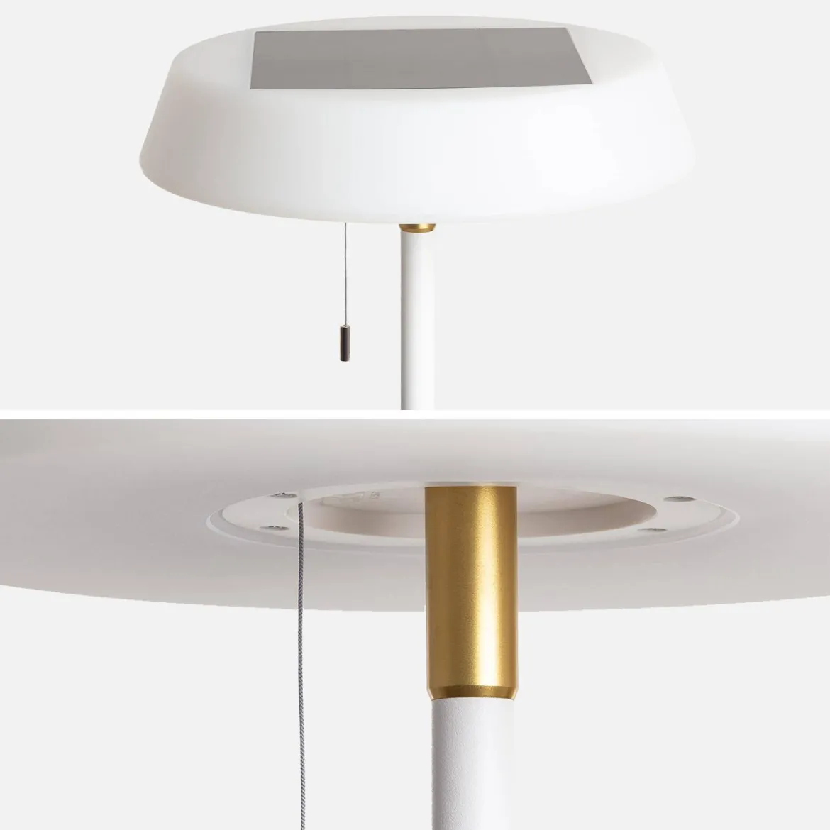 Lampione solare a LED da esterno, 150cm