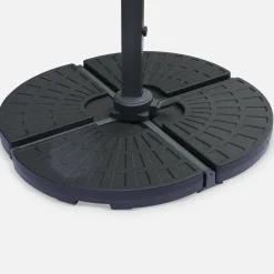 Lastra appesantita per ombrellone 48x48cm (set di 4)