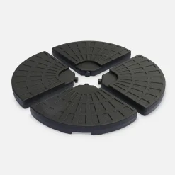 Lastra appesantita per ombrellone 48x48cm (set di 4)
