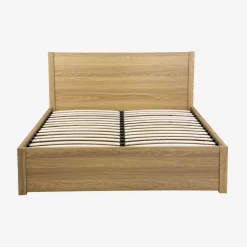 Letto con rete a doghe e testiera 160x200cm + 4 cassetti