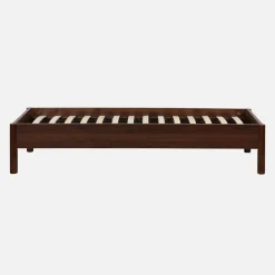 Letto con rete a doghe 90x190cm decorazione legno
