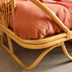 Letto per bambini esotico rattan, 90cm