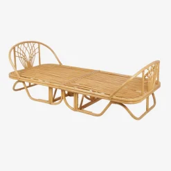 Letto per bambini esotico rattan, 90cm