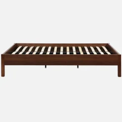 Letto con rete a doghe 160x200cm decorazione legno