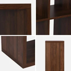 Libreria a 4 livelli con 8 scomparti