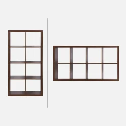Libreria a 4 livelli con 8 scomparti
