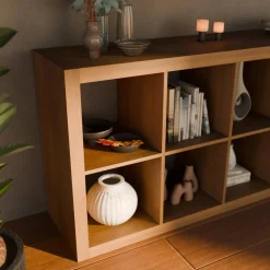 Libreria a 4 livelli con 8 scomparti