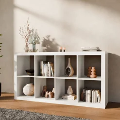 Libreria a 4 livelli con 8 scomparti