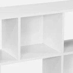 Libreria a 3 livelli con 12 scomparti