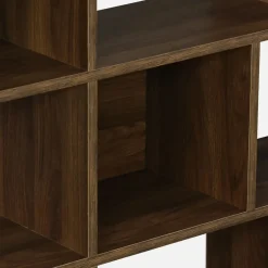 Libreria a 3 livelli con 12 scomparti