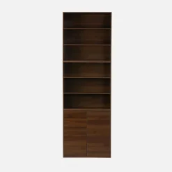 Libreria modulare con 2 ante e 5 livelli