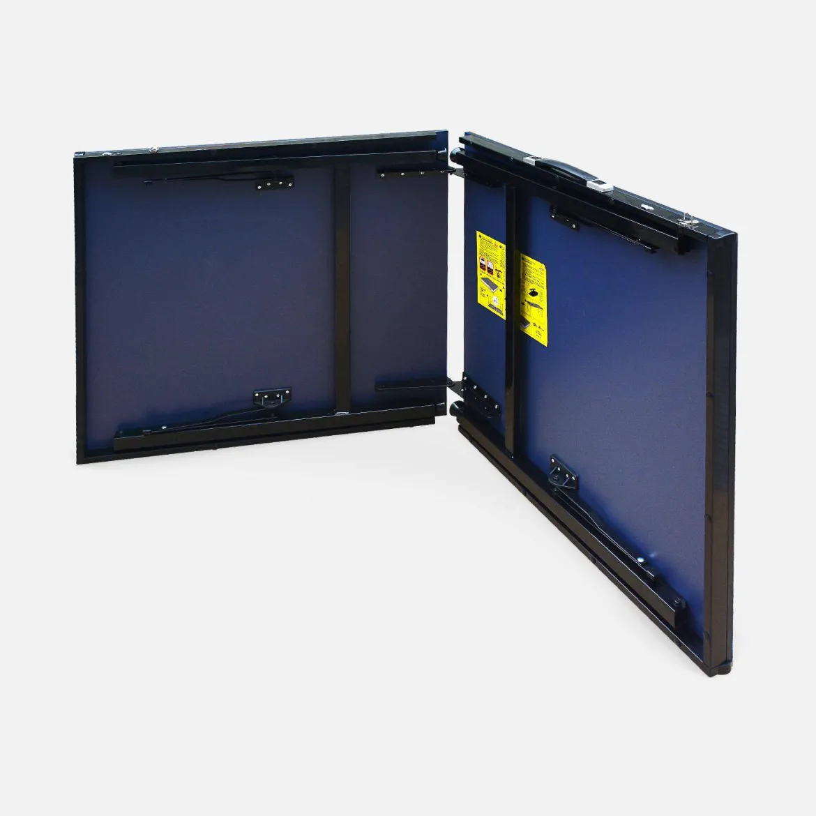 Mini tavolo da ping pong pieghevole per interni con 2 racchette e 3 palline, 150cm