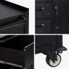 Mobile basso da garage con 4 cassetti e una porta