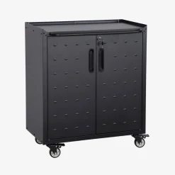 Mobile basso da garage con 2 ante