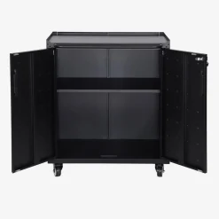 Mobile basso da garage con 2 ante