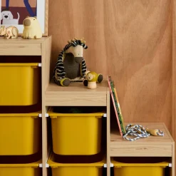 Mobile contenitore per bambini a scala con 6 contenitori