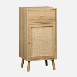 Mobile da bagno decorato in legno