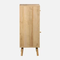Mobile da bagno decorato in legno