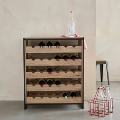 Mobile portabottiglie per vino
