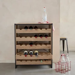 Mobile portabottiglie per vino