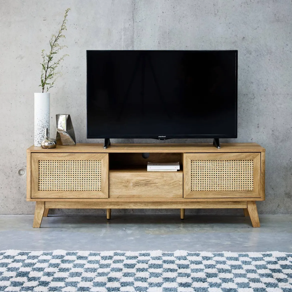 Mobile TV con ante scorrevoli, 150cm