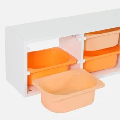 Mobile per bambini con 6 contenitori colorati