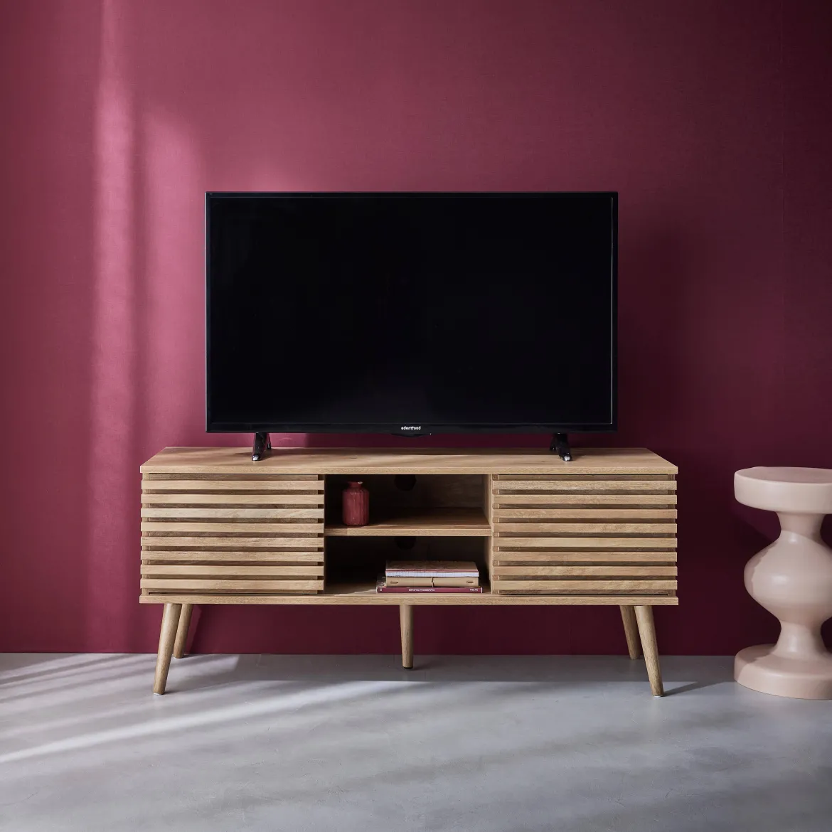 Mobile TV scandinavo a 2 ante, 120cm