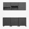 Mobili contenitore per garage 6 moduli acciaio